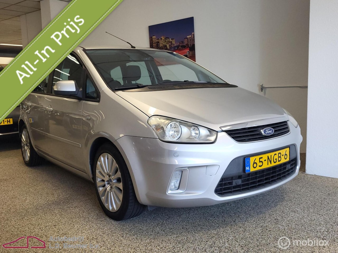 Ford C-Max - 1.8-16V Titanium *NL, TRKHK, NAVI, RIJKLAARPRIJS