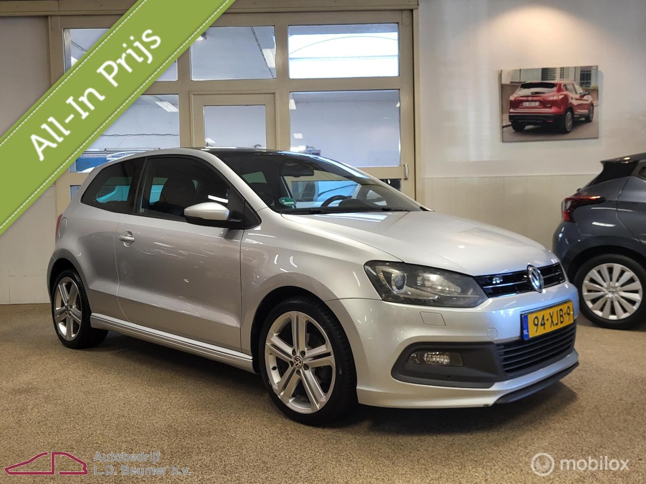 Volkswagen Polo - 1.2 TSI Highline R-LINE *NL, 1e EIG, NWE KOPPLELING, TRKHK, RIJKLAARPRIJS
