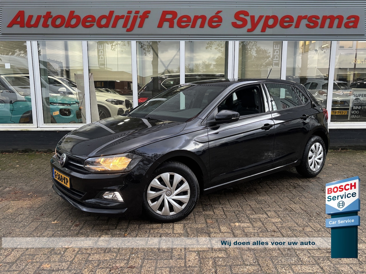 Volkswagen Polo - 1.0 TSI Highline Business | Automaat | Half Leder | Zwarte hemel - AutoWereld.nl