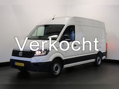 Volkswagen Crafter - 2.0 TDI 177PK Automaat L3H3 EURO 6 - Airco - Navi - Cruise - Trekhaak - €19.950, - Excl