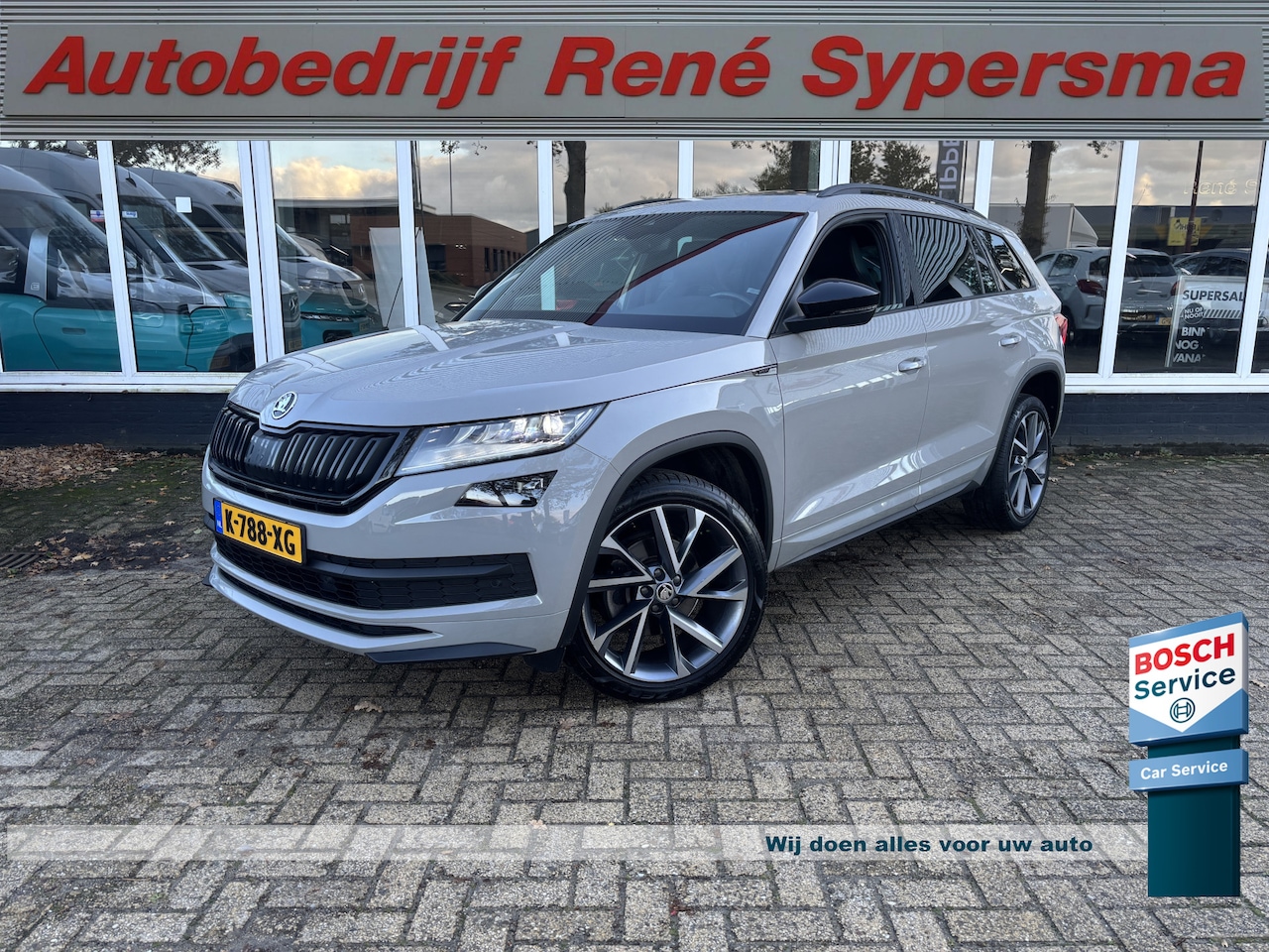 Skoda Kodiaq - 1.5 TSI Sportline Business 7p. | Elektrische Trekhaak | Pano | Automaat | Stoel Verwarming - AutoWereld.nl