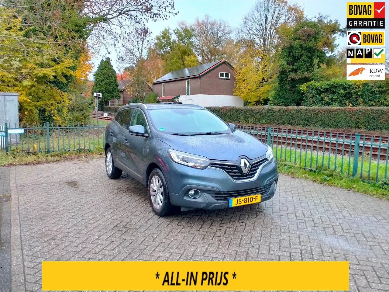 Renault Kadjar - 1.2 TCe Zen airco navi trekhaak nieuwe ketting ALLINPRIJS - AutoWereld.nl