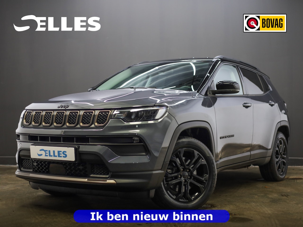 Jeep Compass - 4xe 240 Plug-in Hybrid Electric Upland Stoel-/stuur verwarming | Applecarplay | AWD - AutoWereld.nl