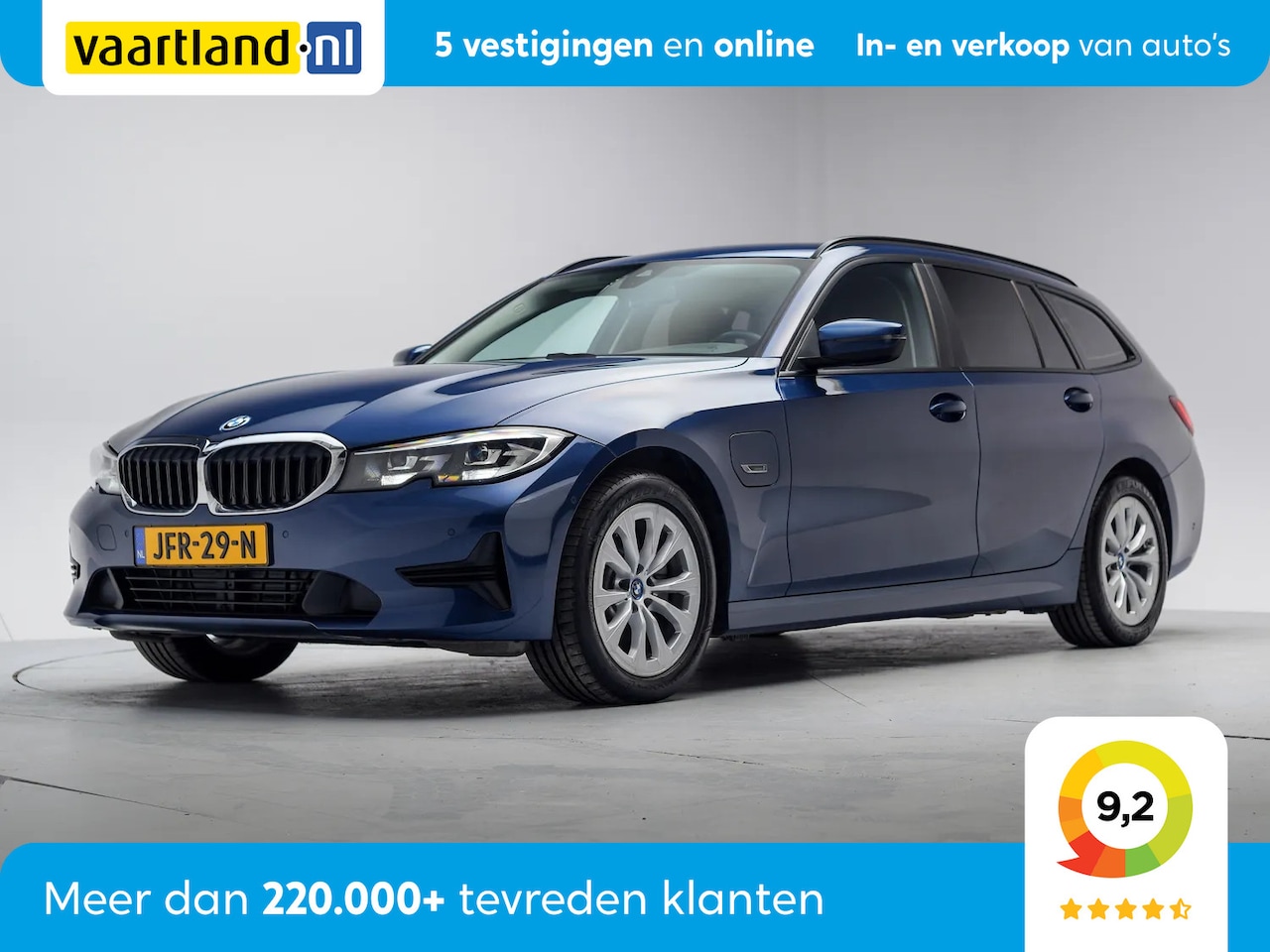 BMW 3-serie Touring - 320e High Executive Sport Aut. [ Leder Stoelverwarming Hifi prof. ] - AutoWereld.nl