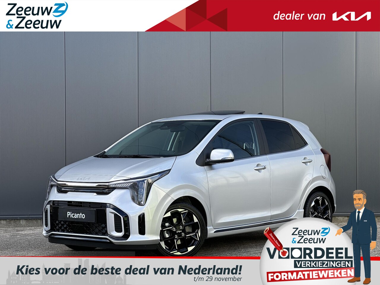 Kia Picanto - 1.0 DPI GT-Line | *Niet op voorraad* | *Nu te bestellen* | *ANWB Private Lease v.a. €249,- - AutoWereld.nl
