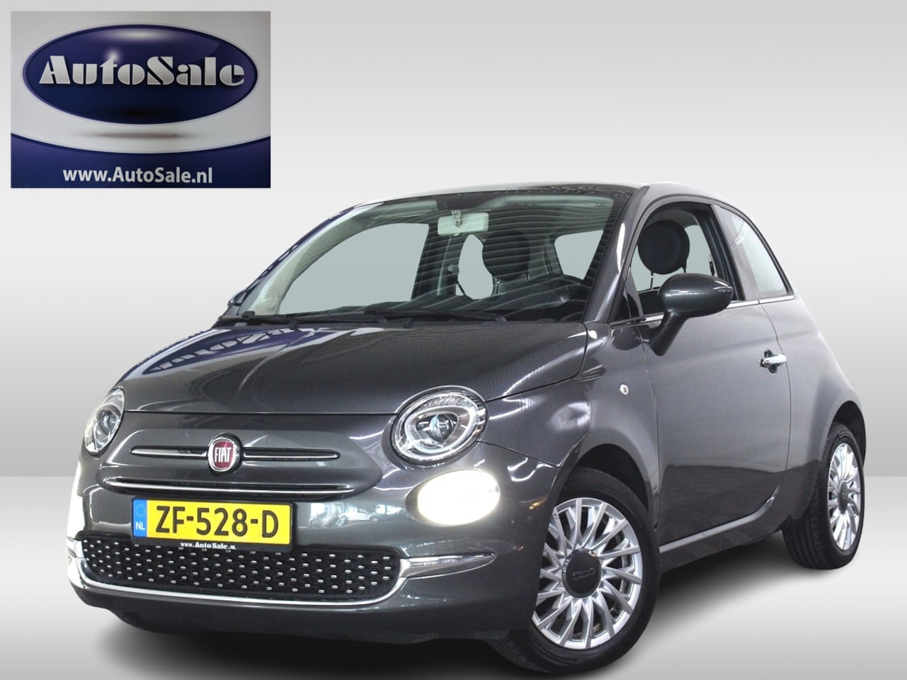 Fiat 500 - 1.2 Lounge APK-2026 PANO BLUET AIRCO LMV '17 - AutoWereld.nl