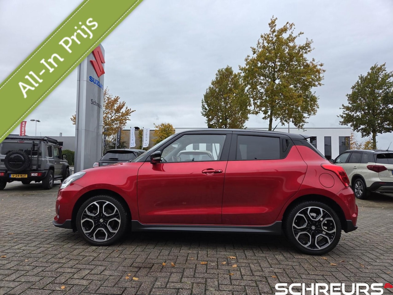 Suzuki Swift - 1.4 Sport Smart Hybrid|1ste eigenaar|Nl. Auto| Tot 6 jaar garantie|Rijklaar prijs - AutoWereld.nl