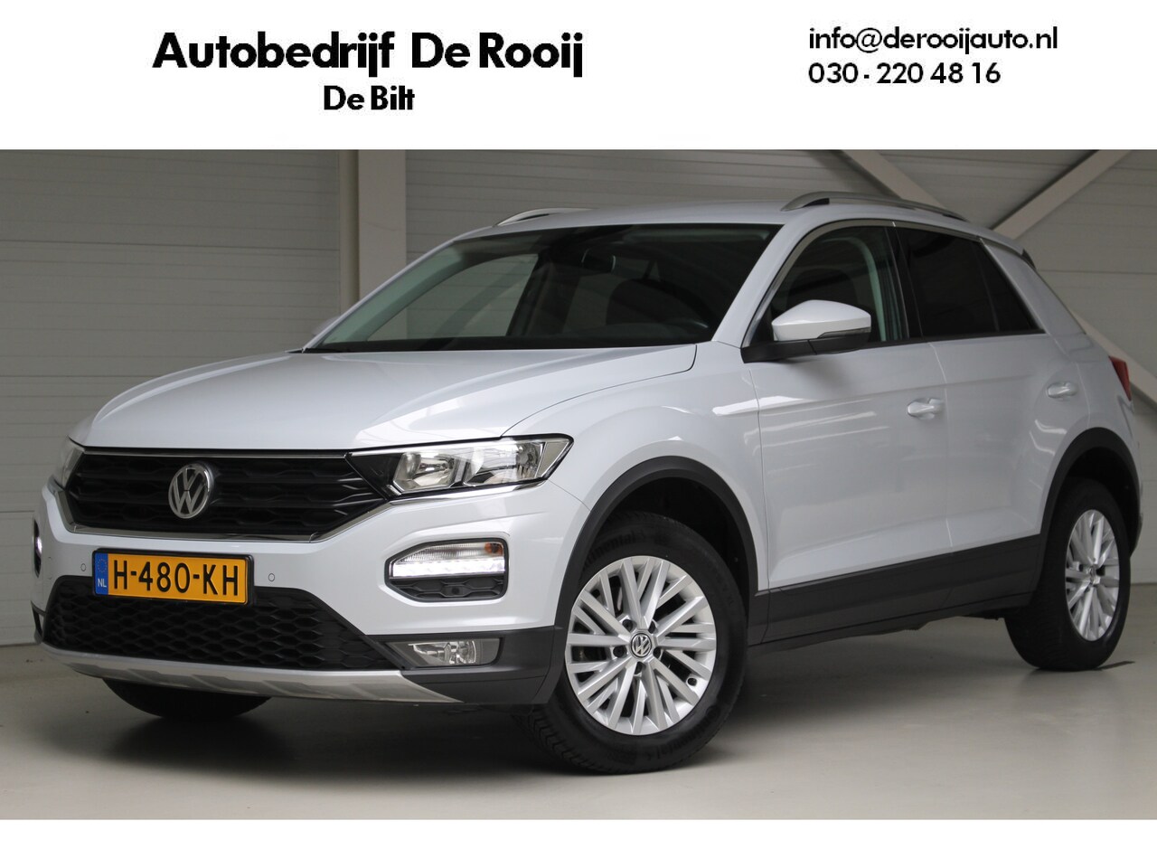 Volkswagen T-Roc - 1.5 TSI Style Navigatie | Inklapbare spiegels | Climate Control | Privacy Glass - AutoWereld.nl