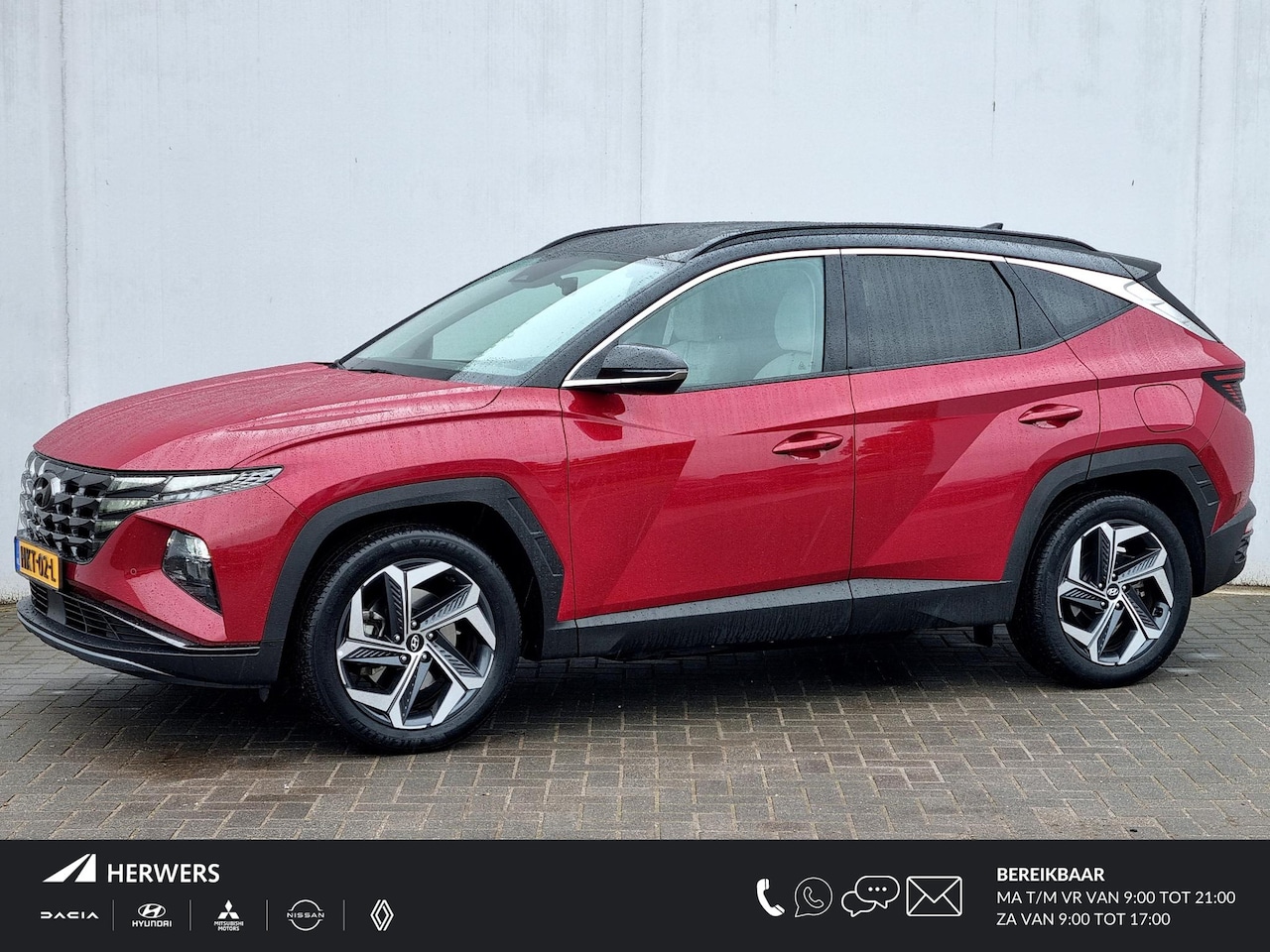 Hyundai Tucson - 1.6 T-GDI PHEV 265pk Premium 4WD / 1350KG Trekgewicht / Lederen Bekleding / Elektrische Ac - AutoWereld.nl