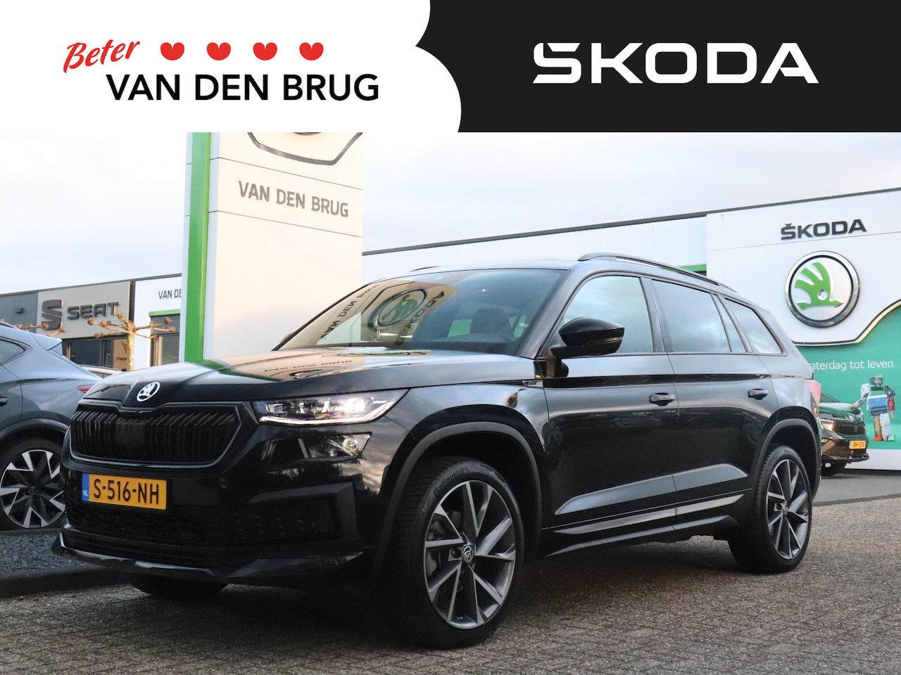 Skoda Kodiaq - 1.5 TSI 150pk Sportline Business | Panoramadak | Elektr. achterklep | 20" lichtmetalen vel - AutoWereld.nl
