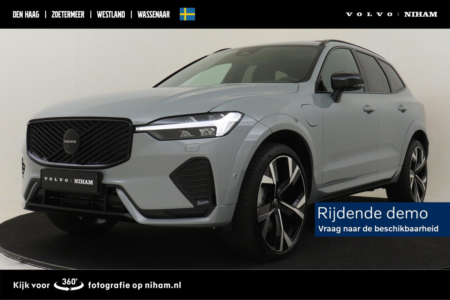 Volvo XC60 - II T6 PLUG-IN HYBRID AWD ULTRA BLACK EDITION -PANO.DAK|BOWERS&WILKINS|LUCHTVERING|360°CAM| - AutoWereld.nl