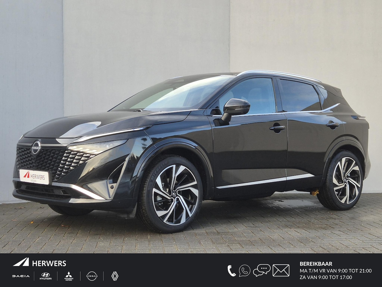 Nissan Qashqai - 1.3 MHEV Xtronic Tekna Plus / Nieuw Model / Facelift / HUD / Panoramadak / Stoel met massa - AutoWereld.nl