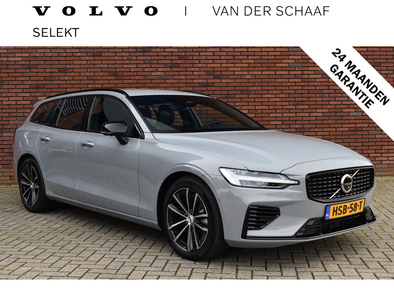 Volvo V60 - T6 350PK Plug-in hybrid AWD Plus Dark - AutoWereld.nl