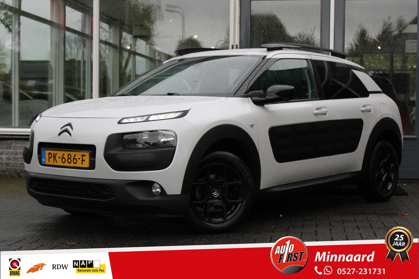 Citroën C4 Cactus - 1.2 PureTech Shine Automaat, Navi. - AutoWereld.nl