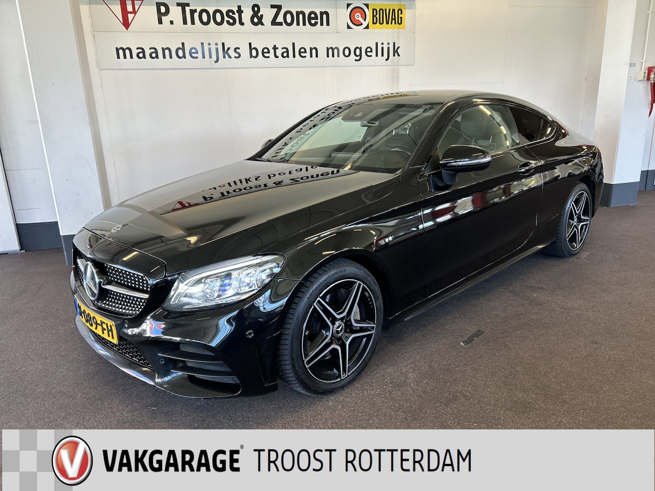 Mercedes-Benz C-klasse Coupé - 300 Premium Plus Pack AMG 260PK Facelift | Dealer onderhouden | Cruise control | Climate c - AutoWereld.nl