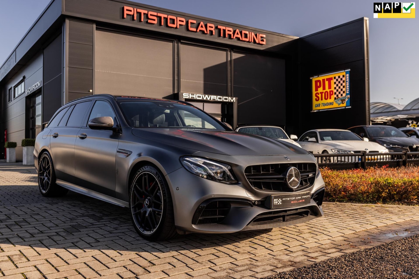 Mercedes-Benz E-klasse Estate - AMG 63 S 4MATIC+, NL auto, 612 PK, Pano, Massage, Burmester! - AutoWereld.nl