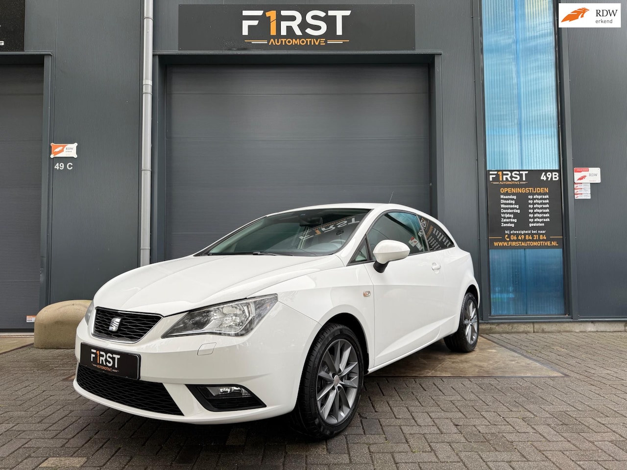 SEAT Ibiza SC - 1.4 i-Tech Airco Cruise Leder Pdc Acc Stoelverwarming Lmv Apk 11-26 - AutoWereld.nl