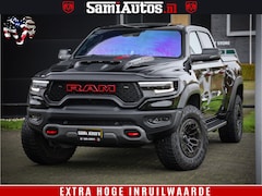 Dodge Ram 1500 - TRX 702 PK 6.2 V8 | RED LINE | HELLCAT | RODE STIKSELS | BOM VOL | 4x4 Crew Cab | DUBBELE