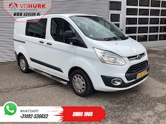 Ford Transit Custom - 2.2 TDCI Trend Dubbel Cabine EXPORT Cruise/ Camera/ PDC/ Sidebars/ Airco