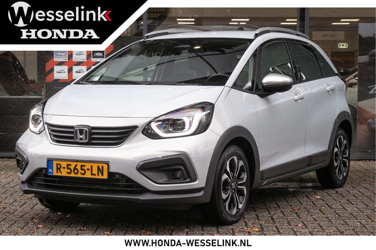 Honda Jazz - 1.5 e:HEV Crosstar - Navigatie | Apple carpl./Android auto | Camera - AutoWereld.nl