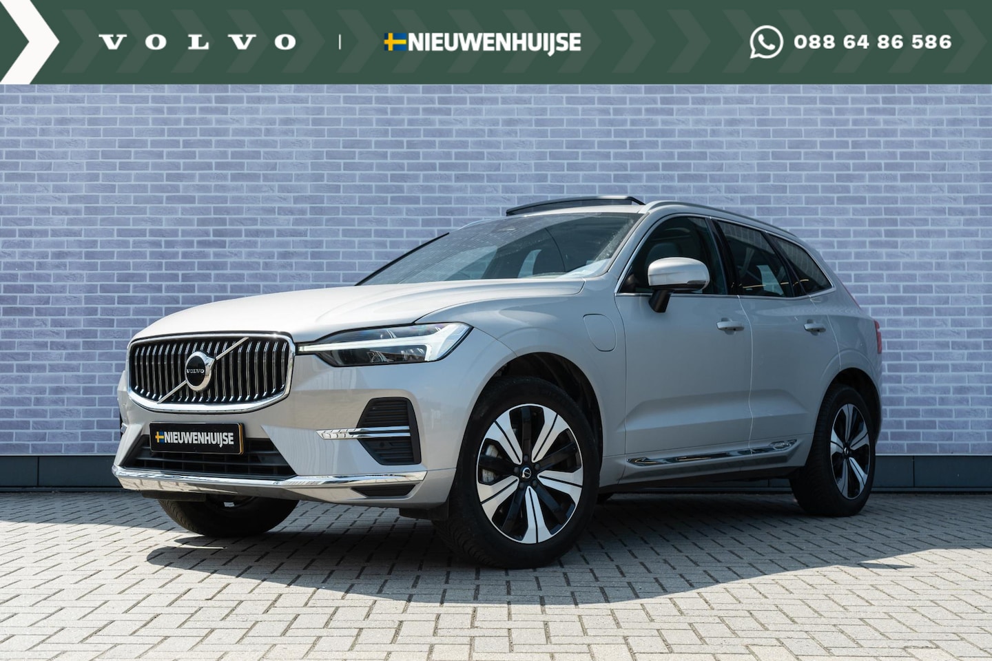 Volvo XC60 - T6 Plug-in hybrid AWD Plus Bright | Long Range | Parkeerverwarming | Panoramadak | Lederen - AutoWereld.nl