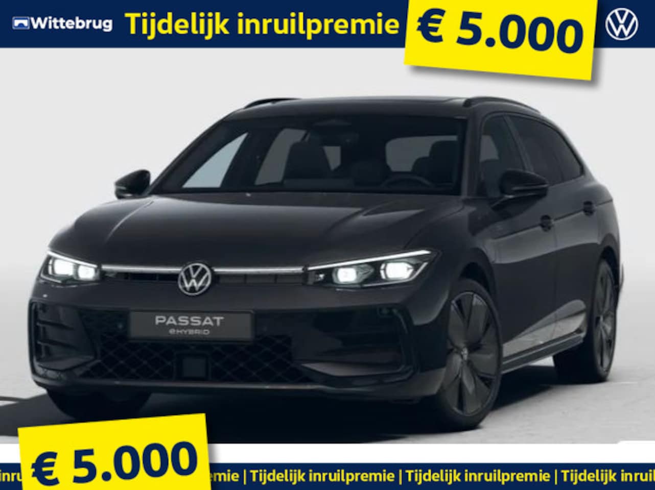 Volkswagen Passat Variant - !!!€ 5.000 Inruilpremie!!! 1.5 eHybrid R-Line Business *Black Style* !!!Profiteer ook van - AutoWereld.nl