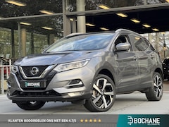 Nissan Qashqai - 1.3 DIG-T Tekna | Navigatie | Panoramadak | Trekhaak | Adaptieve Cruise Control | Winterse