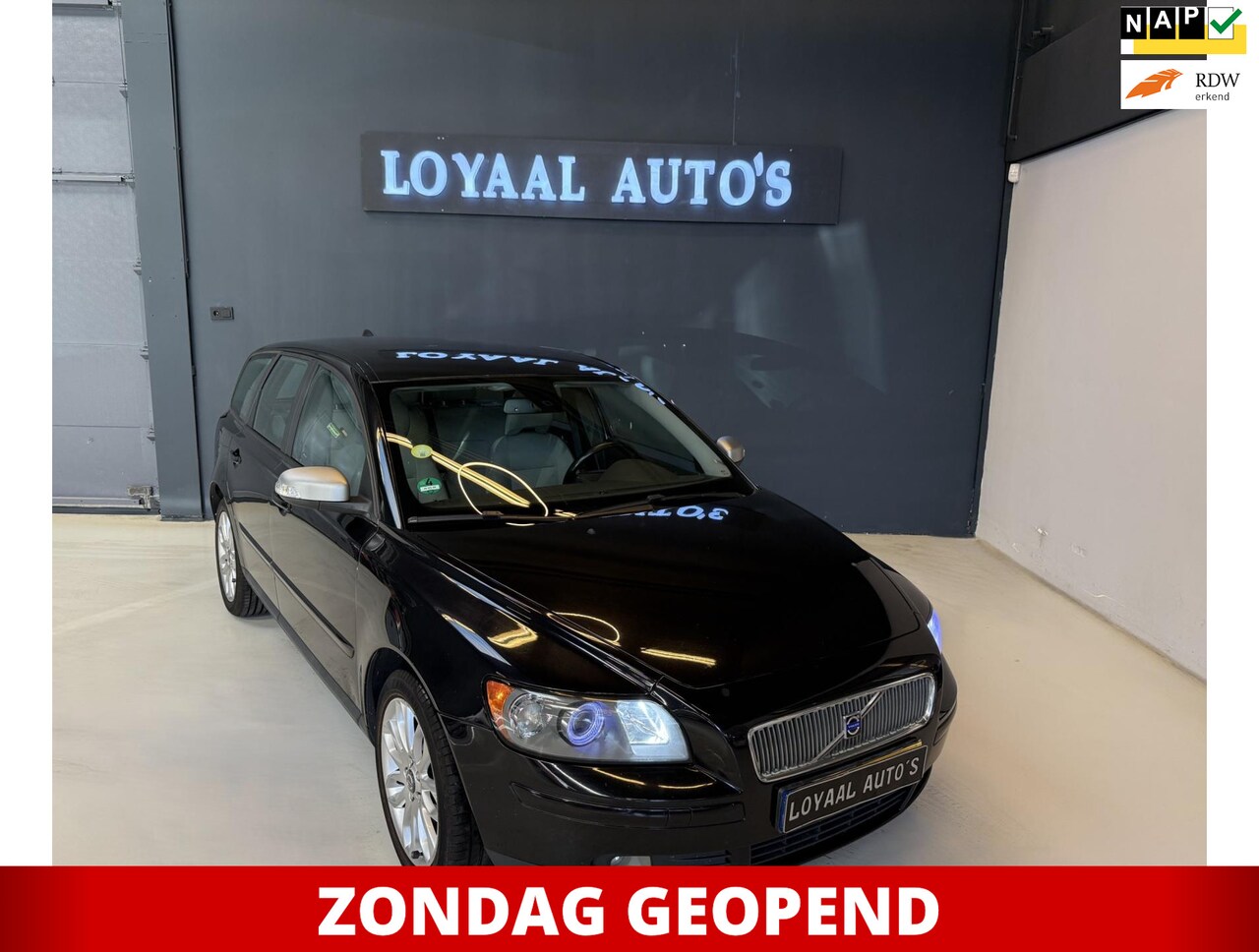 Volvo V50 - 1.6 Edition I Sport | CRUISE |AIRCO | LEER | NAP| APK - AutoWereld.nl