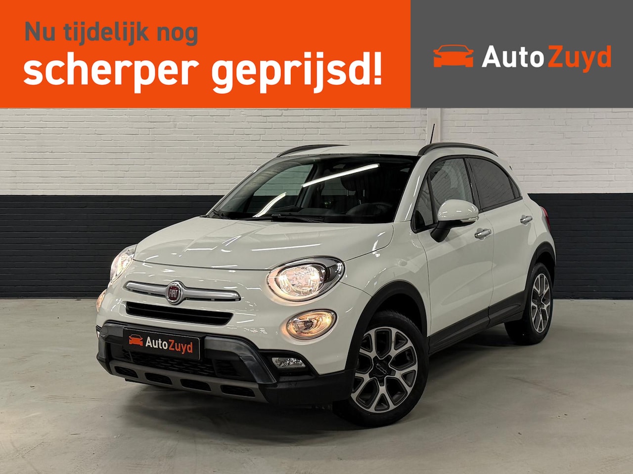 Fiat 500 X Cross - 1.4 Turbo MultiAir Cross Clima / PDC / Navi / DAB - AutoWereld.nl