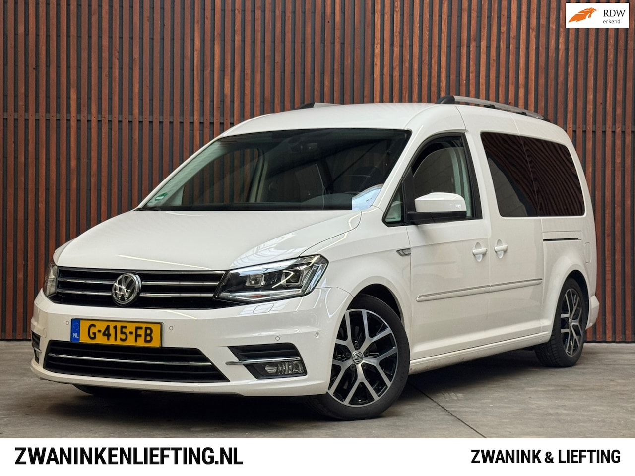 Volkswagen Caddy Maxi - 1.4 TSI Highline 7p AUT NAVI-CARPLAY-ACC-PDC-CAMERA-XENON-TREKHAAK - AutoWereld.nl