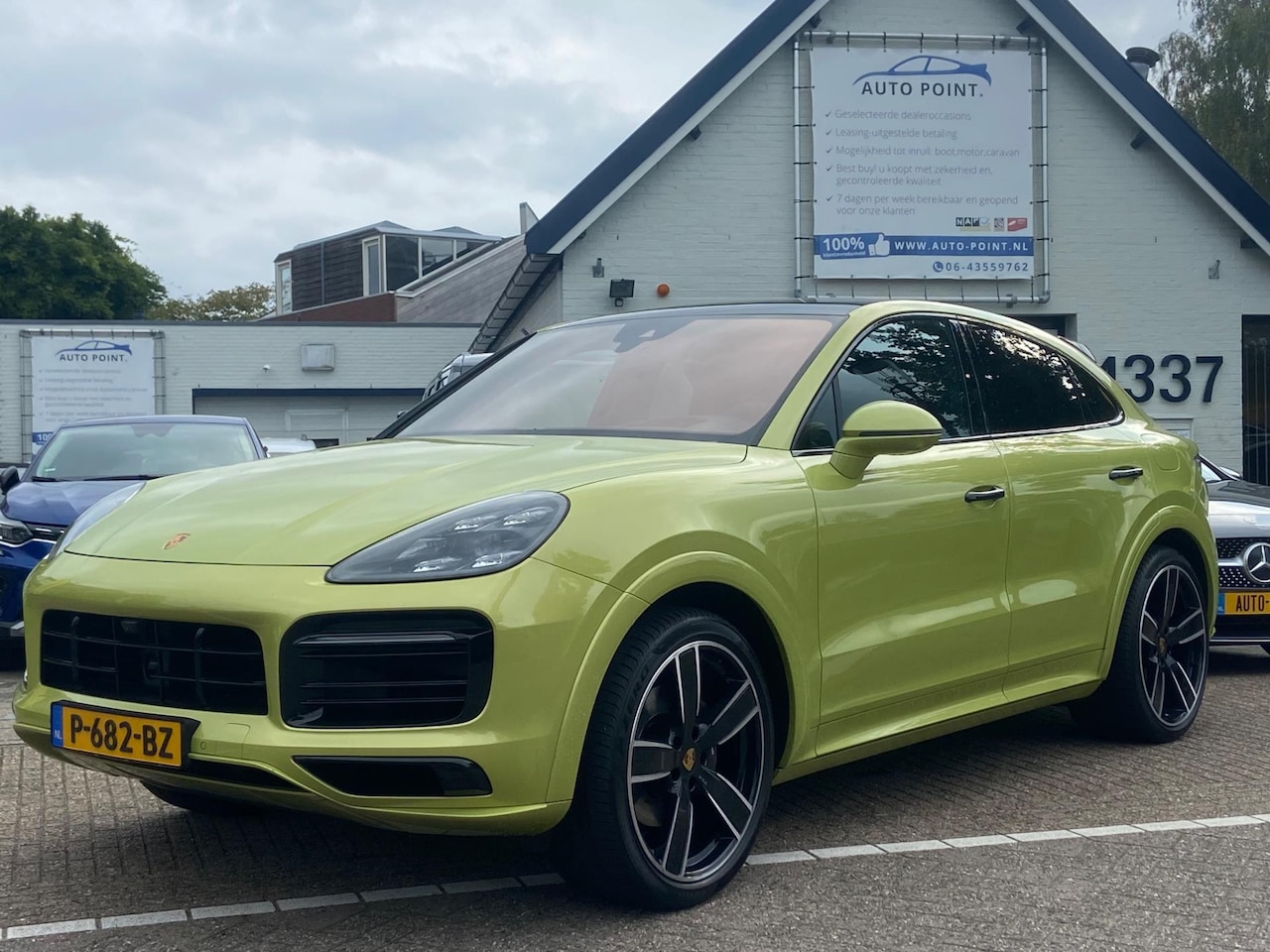 Porsche Cayenne Coupé - 3.0 SPORTDESIGN/GTS-SEATS/UNIEKE KLEUR/PANO! - AutoWereld.nl