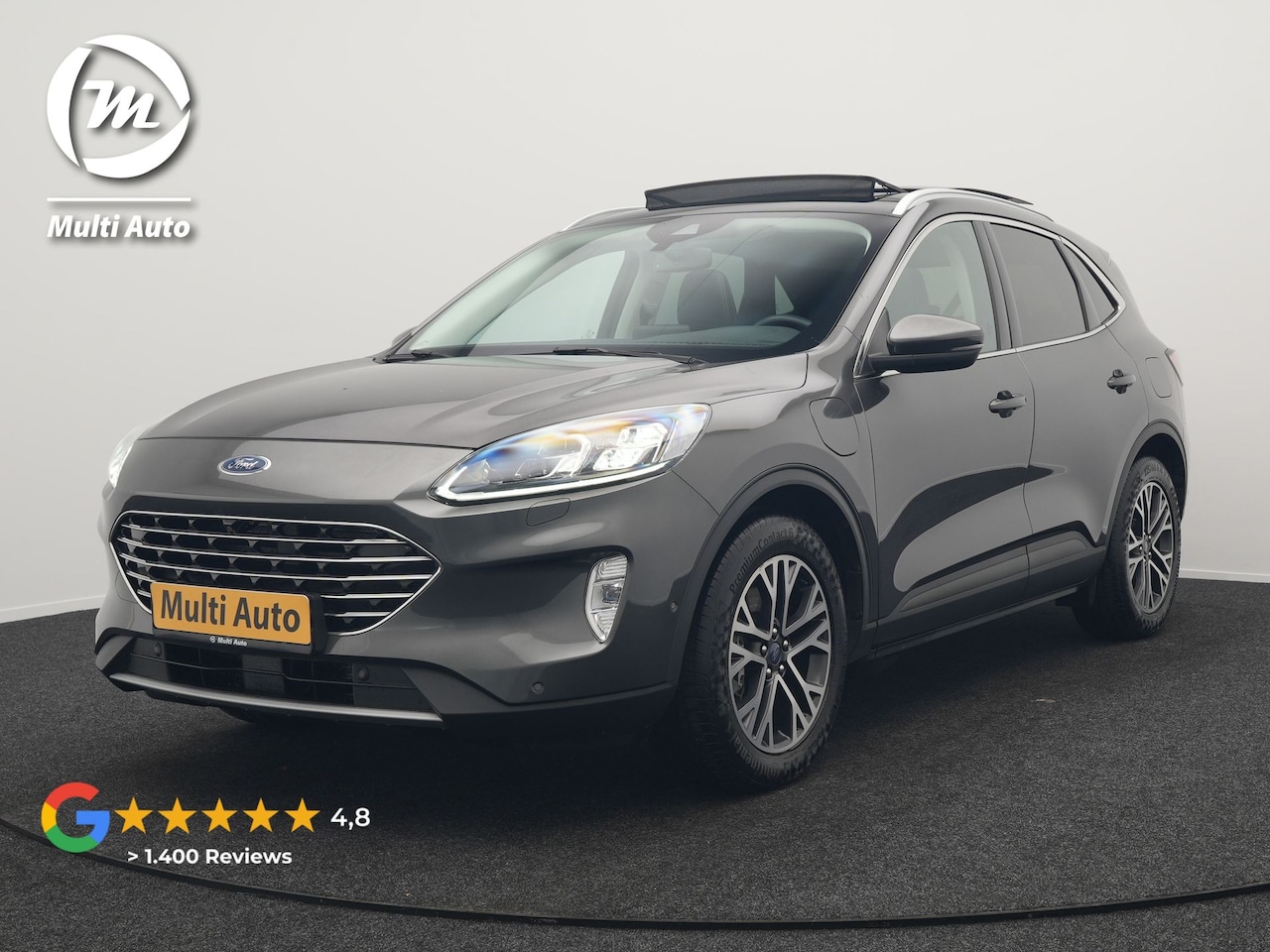 Ford Kuga - 2.5 Titanium Plug In Hybrid 225pk Dealer O.H. PHEV | Panodak | Trekhaak Afneembaar | Adapt - AutoWereld.nl