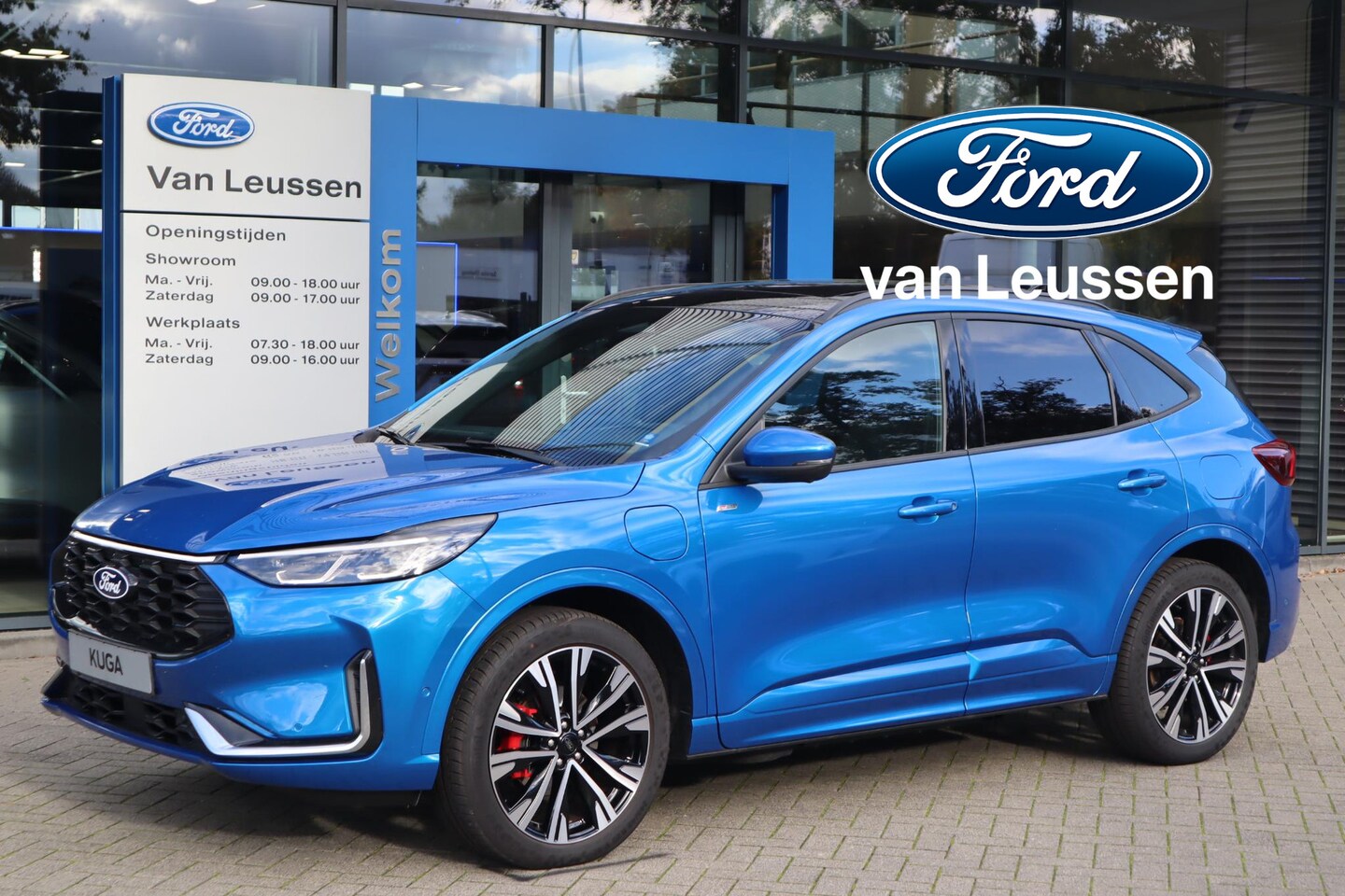 Ford Kuga - 2.5 PHEV ST-LINE-X NIEUWE MODEL! 4-JR GARANTIE PANODAK 20"LM-VELGEN WINTERPACK 360CAMERA M - AutoWereld.nl