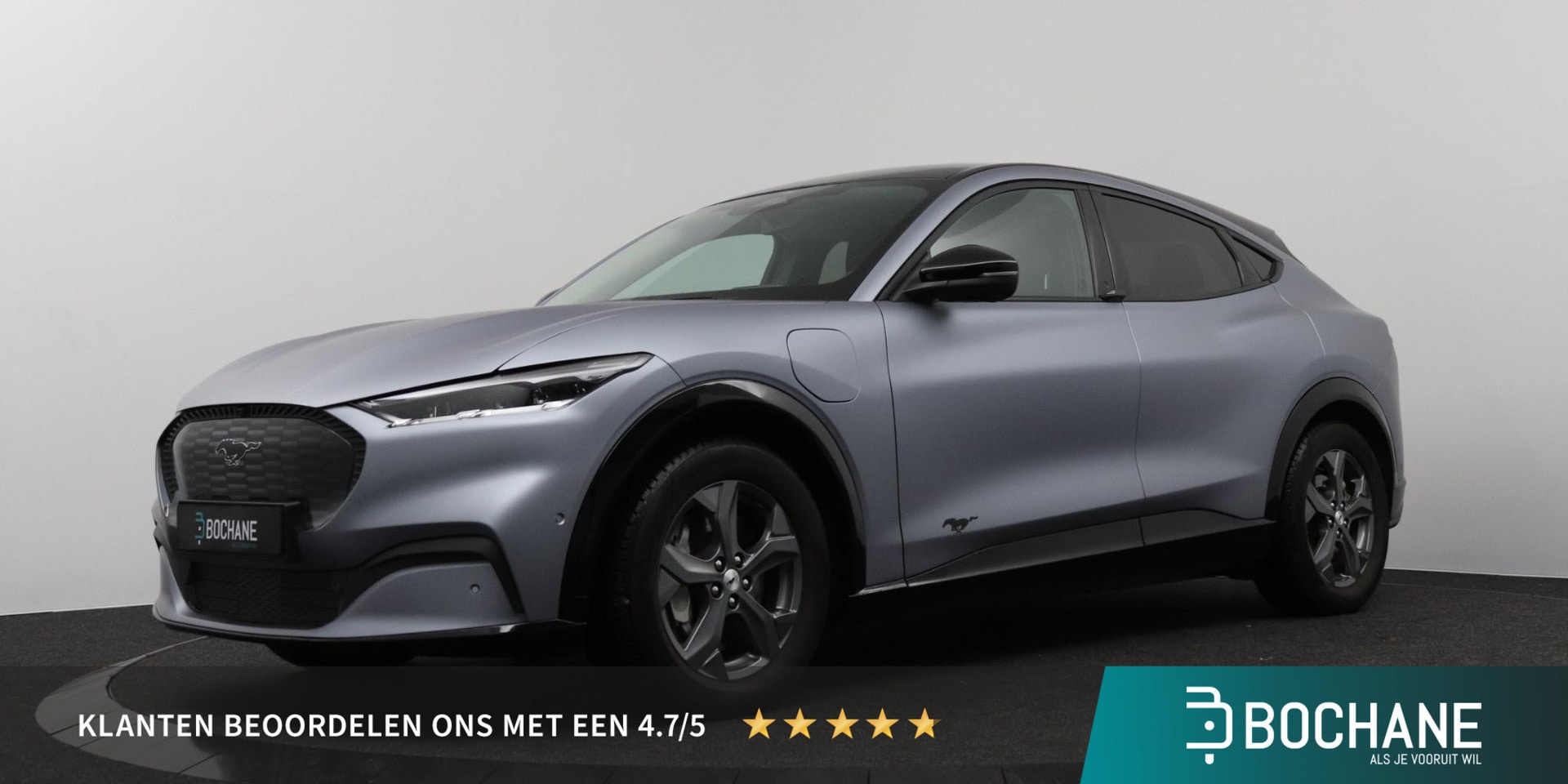 Ford Mustang Mach-E - RWD 75 kWh | Leder | B&O Audio | Carwrap | - AutoWereld.nl