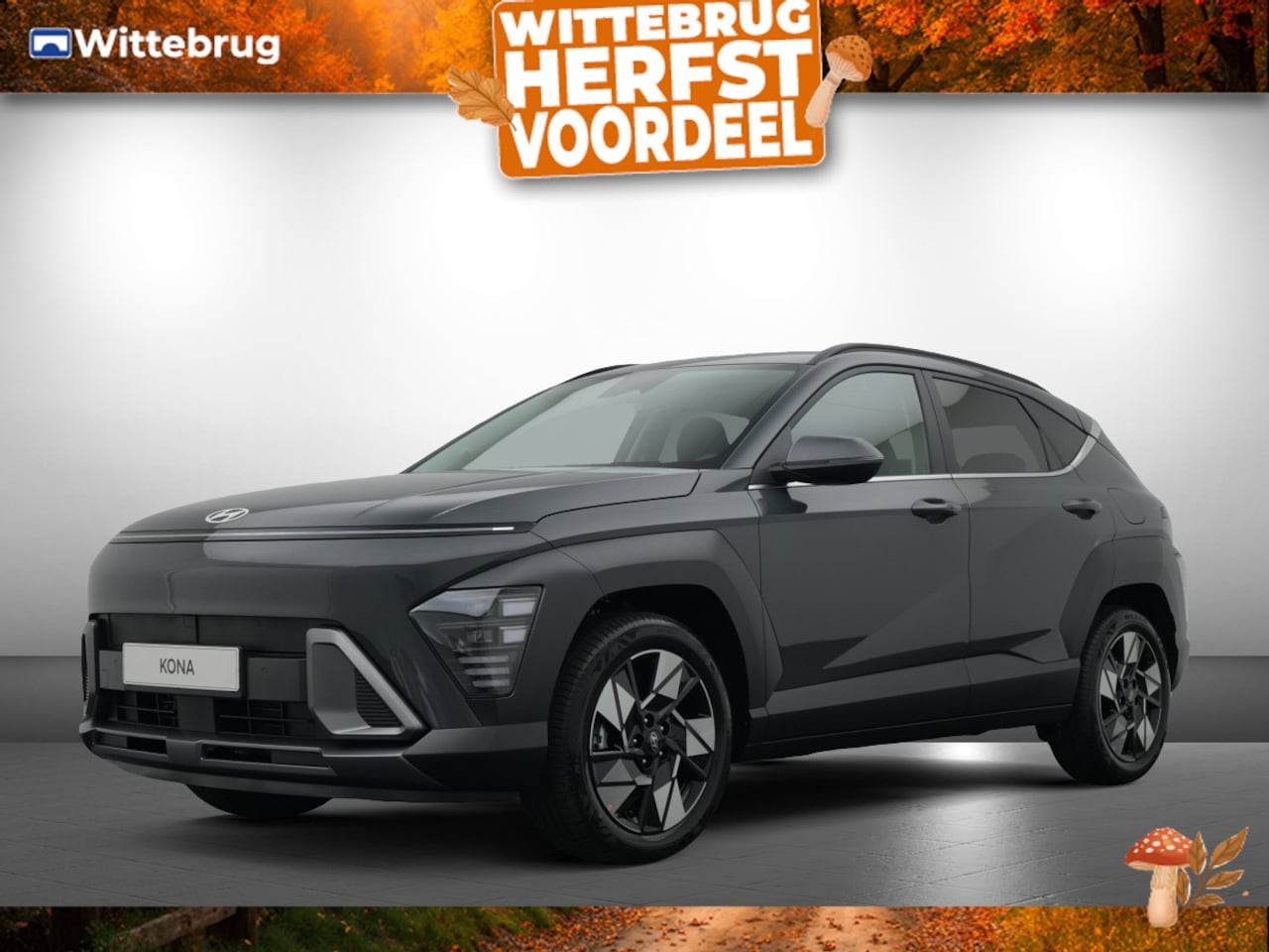 Hyundai Kona - 1.6 GDI HEV Comfort Smart Full Hybride Automaat met Navigatie, Camera en Stoelverwarming v - AutoWereld.nl