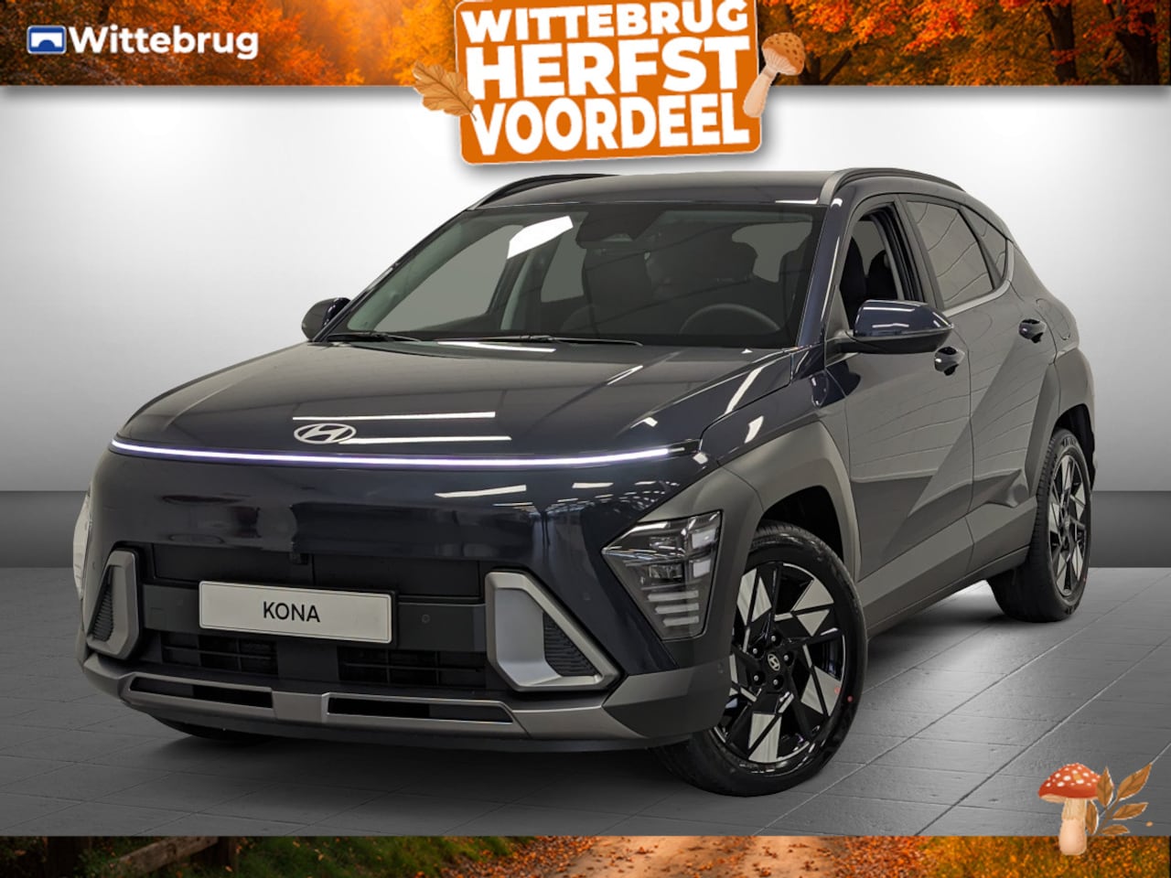 Hyundai Kona - 1.6 GDI HEV Comfort Smart Full Hybride Automaat met Navigatie, Camera en Stoelverwarming v - AutoWereld.nl