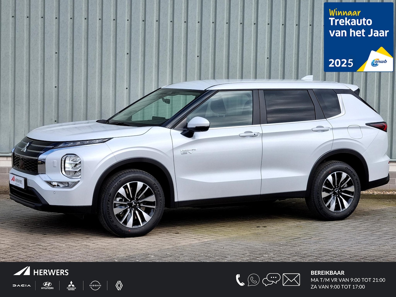 Mitsubishi Outlander - 2.4 PHEV Intense / €4000,- Voordeel Op Nieuwprijs / Nieuw Model 2025 / Elektrische Range 8 - AutoWereld.nl