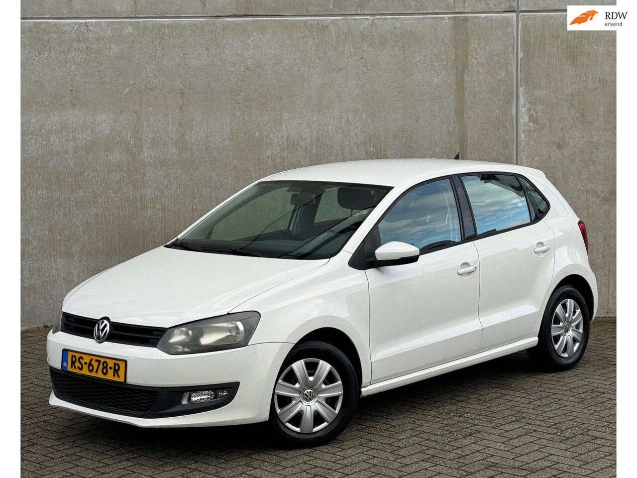 Volkswagen Polo - 1.2 12V 51KW 2010 Wit 5DRS - AutoWereld.nl