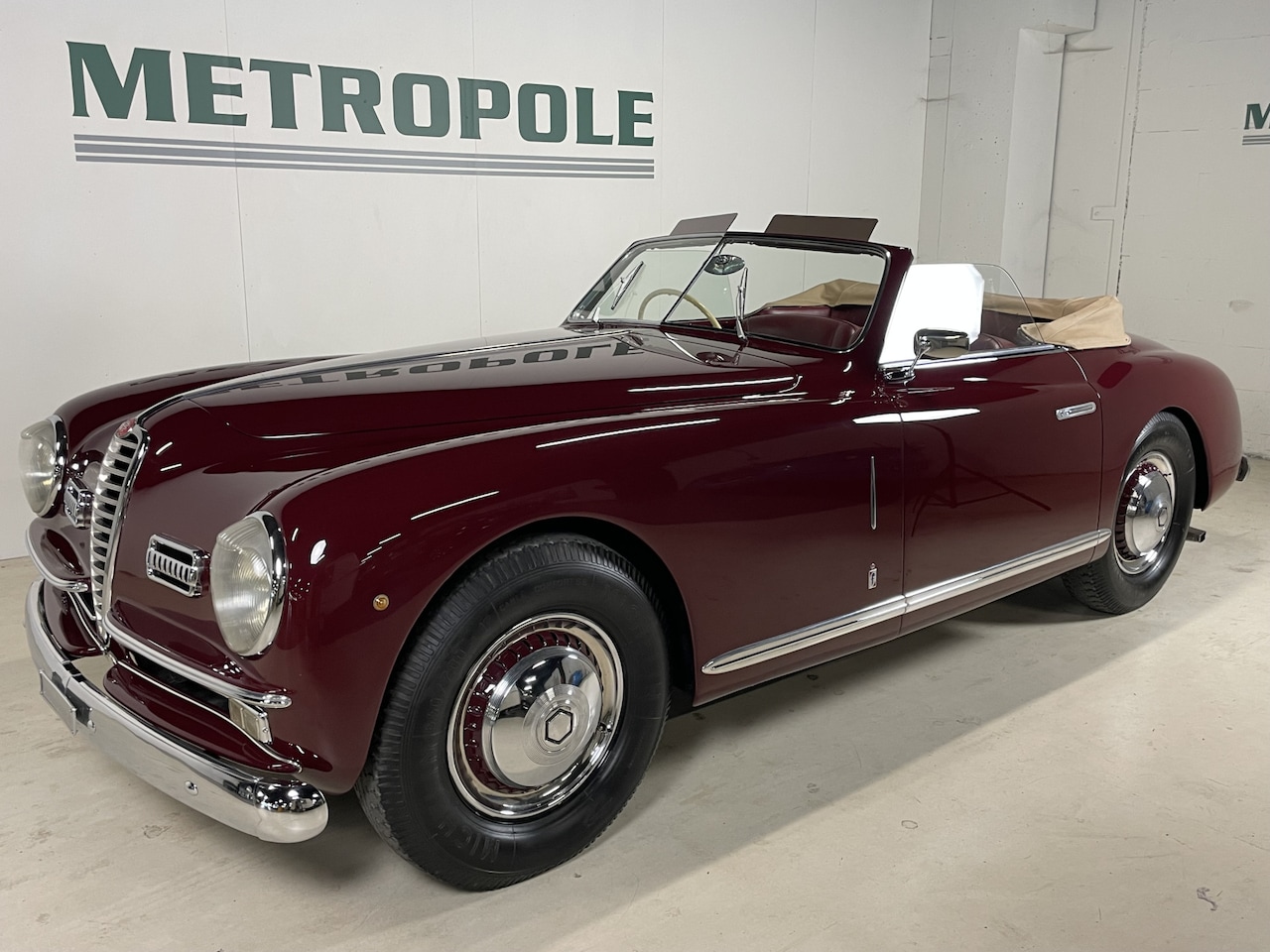 Alfa Romeo 6C - 2500 SS Passo Corto Cabriolet Pinin Farina super sport M1041 - AutoWereld.nl