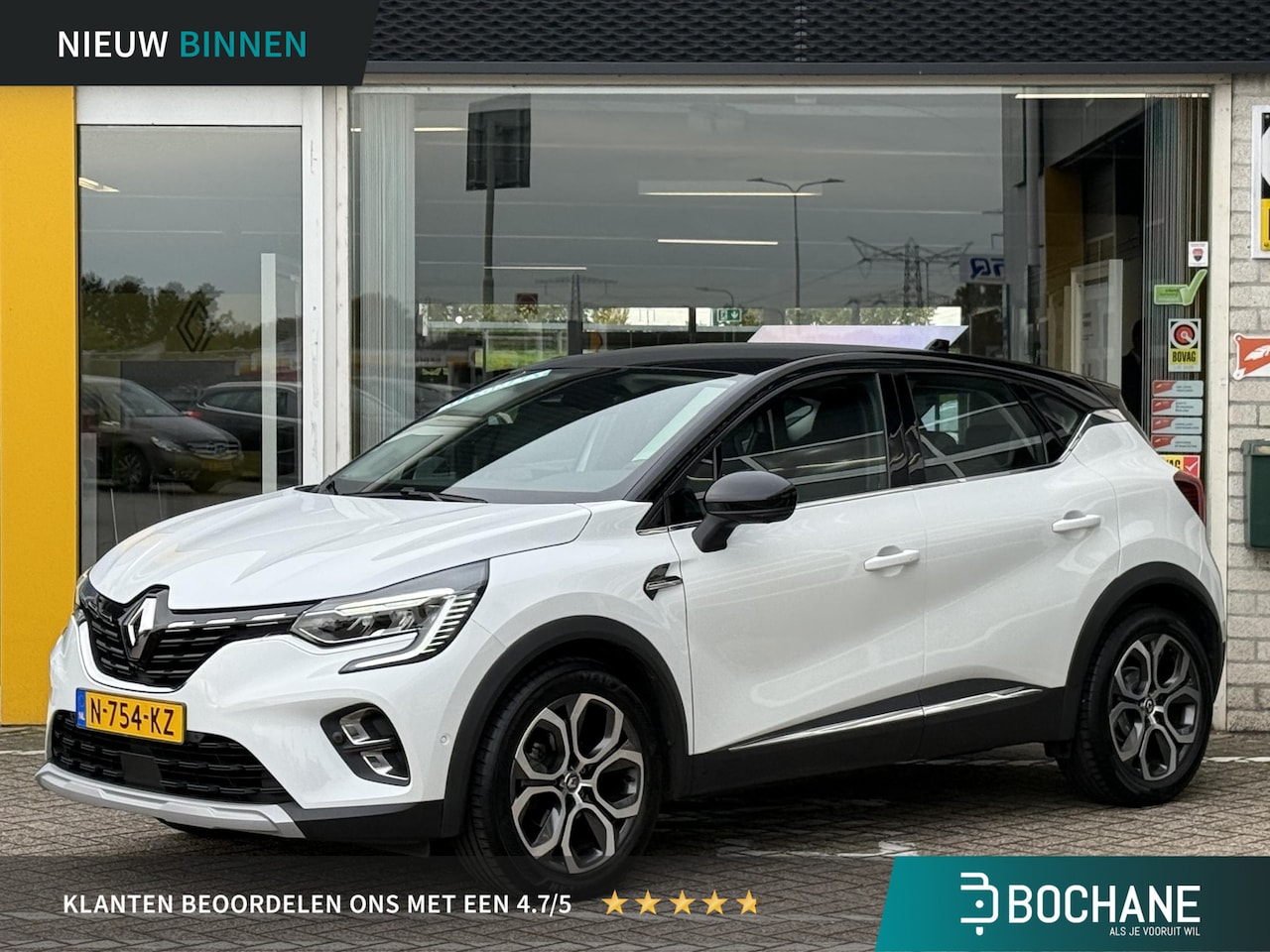 Renault Captur - 1.3 TCe 140 Intens | Trekhaak | 360 graden camera | Stoelverwarming | Bose Audio | 18'' Li - AutoWereld.nl