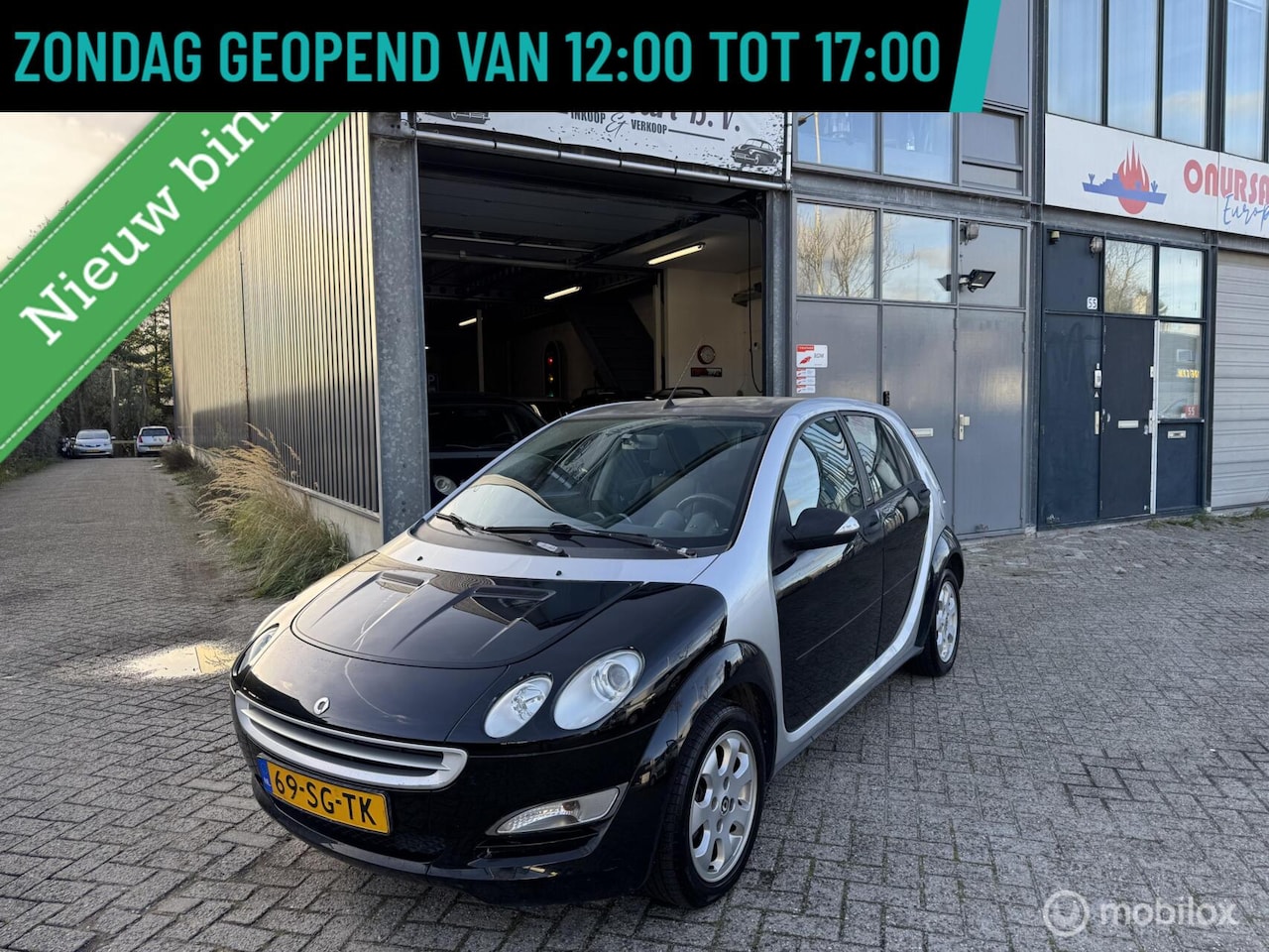 Smart Forfour - 1.1 Pulse Elektrisch pakket! Nieuwe APK! NAP Logisch! - AutoWereld.nl