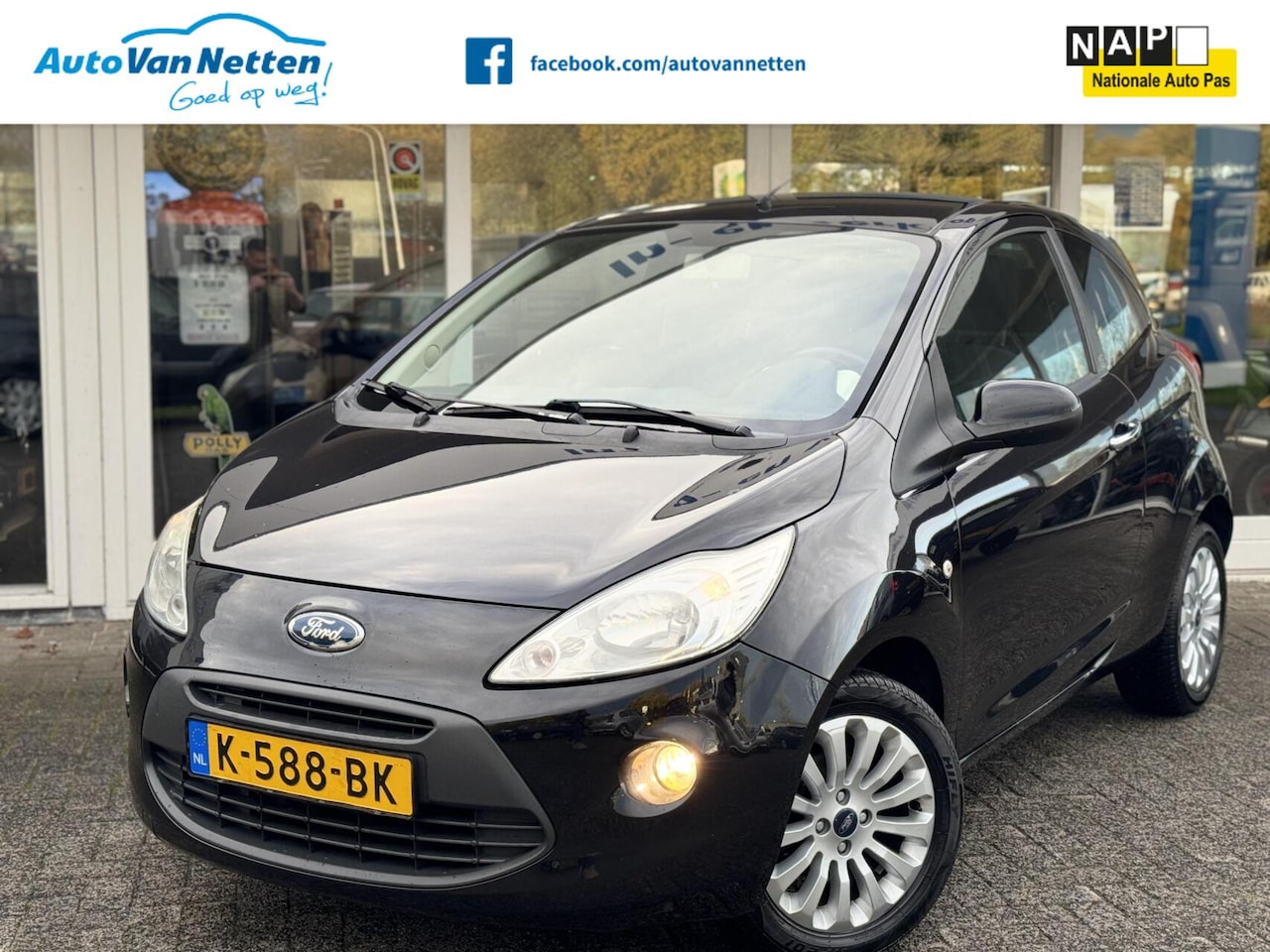 Ford Ka - 1.2 Titanium X 1.2 Titanium X,Stoelverw.,Airco,Lmv,Voorruitverw.,Elek pakket,cpv, - AutoWereld.nl