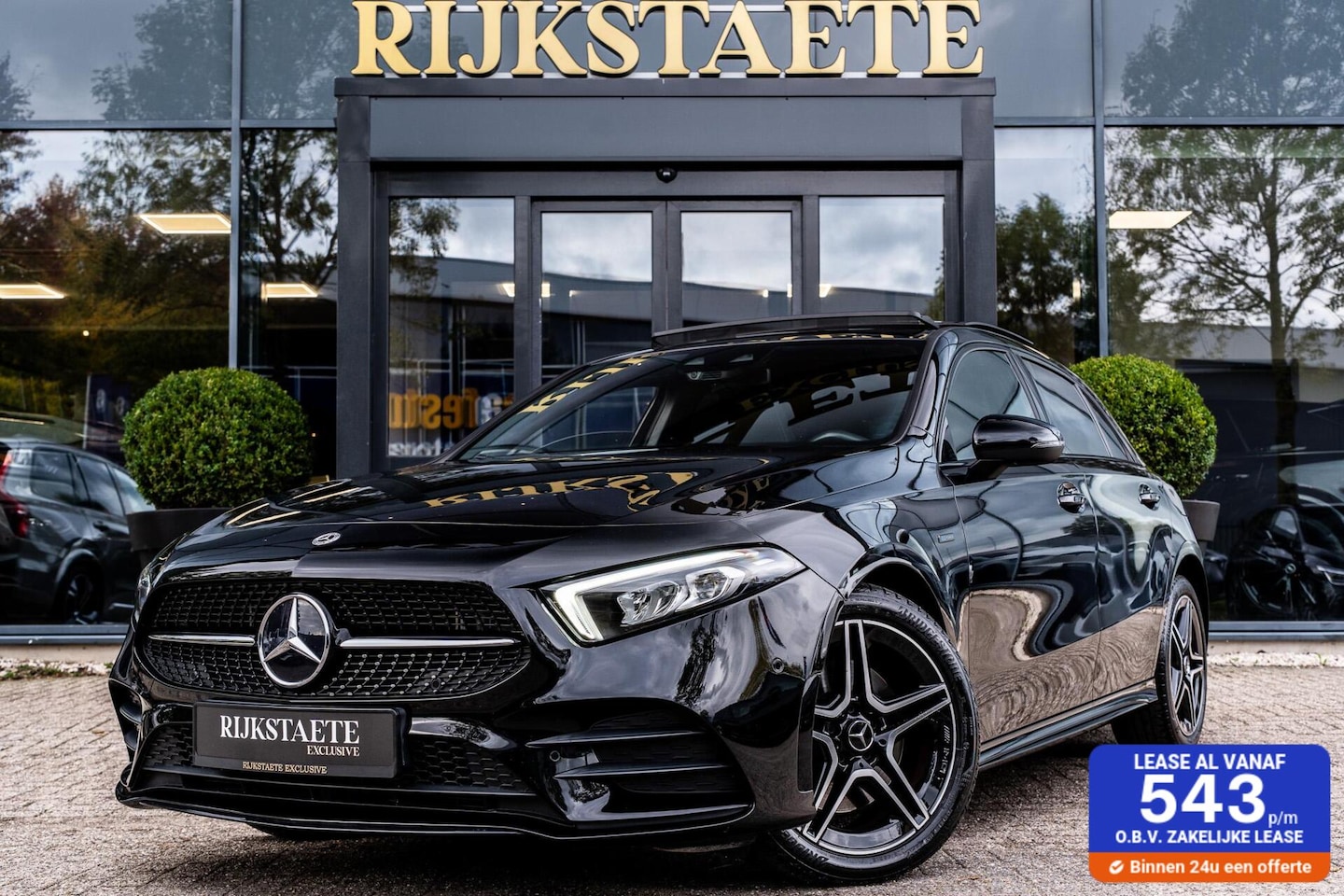 Mercedes-Benz A-klasse - A250e AMG|PANO|18''|CAMERA|LED|SFEERVERL. - AutoWereld.nl
