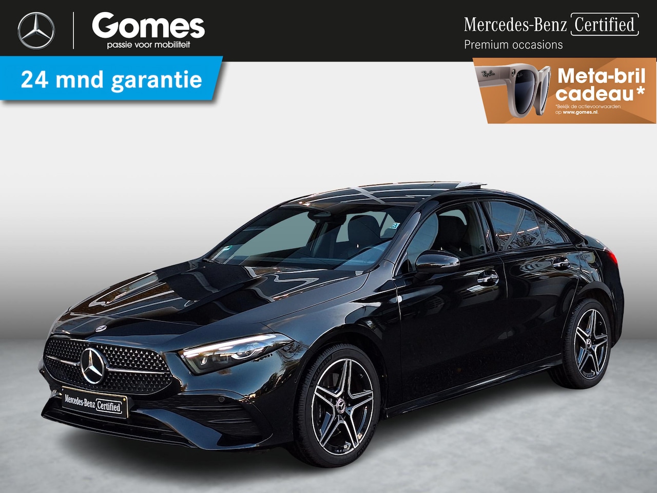 Mercedes-Benz A-klasse - 250 e AMG Line | Premium | Night pakket | Panoramadak | Achteruitrijcamera | Stoelverwarmi - AutoWereld.nl