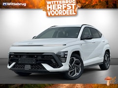 Hyundai Kona - 1.6 GDI HEV N Line Full Hybride Automaat met Navigatie, Adaptive Cruise Control en Sport u