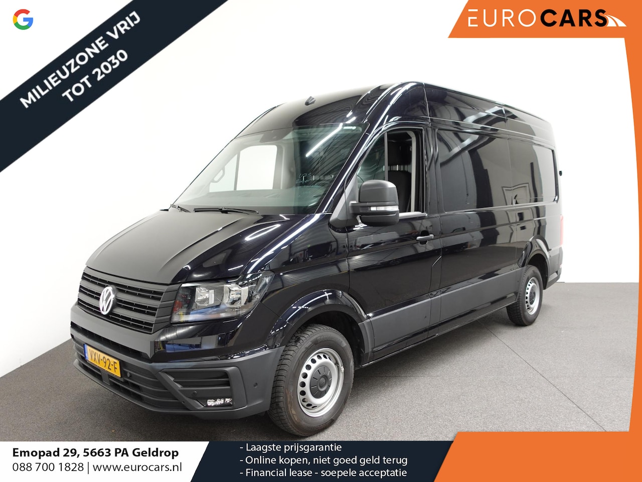 Volkswagen Crafter - 177pk Automaat L3H3 L2H2 Highline Airco App-connect ACC Camera Trekhaak - AutoWereld.nl