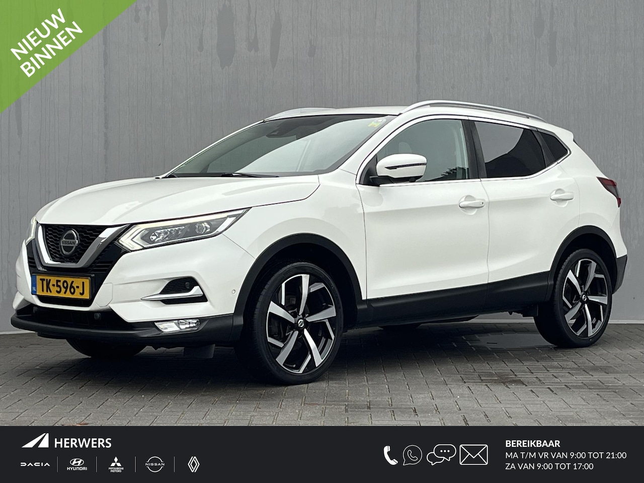 Nissan Qashqai - 1.2 Tekna / Trekhaak (Trekgewicht 1.200kg) / 360° Camera / Stoelverwarming / Voorruitverwa - AutoWereld.nl