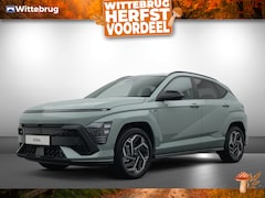 Hyundai Kona - 1.6 GDI HEV N Line Full Hybride Automaat met Navigatie, Adaptive Cruise Control en Sport u