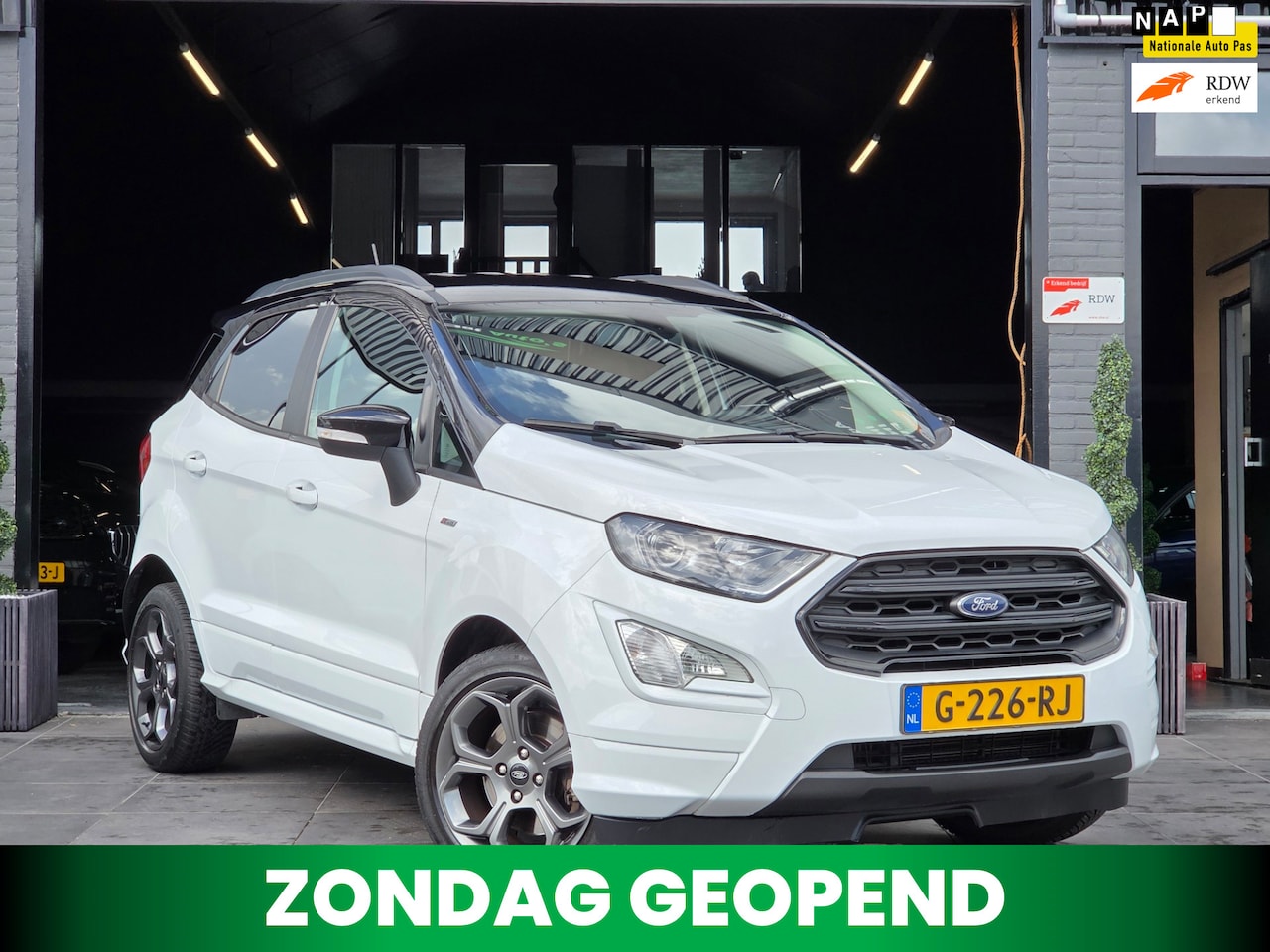 Ford EcoSport - 1.0 EcoBoost ST-Line|Automaat|Airco|Navi|APK - AutoWereld.nl