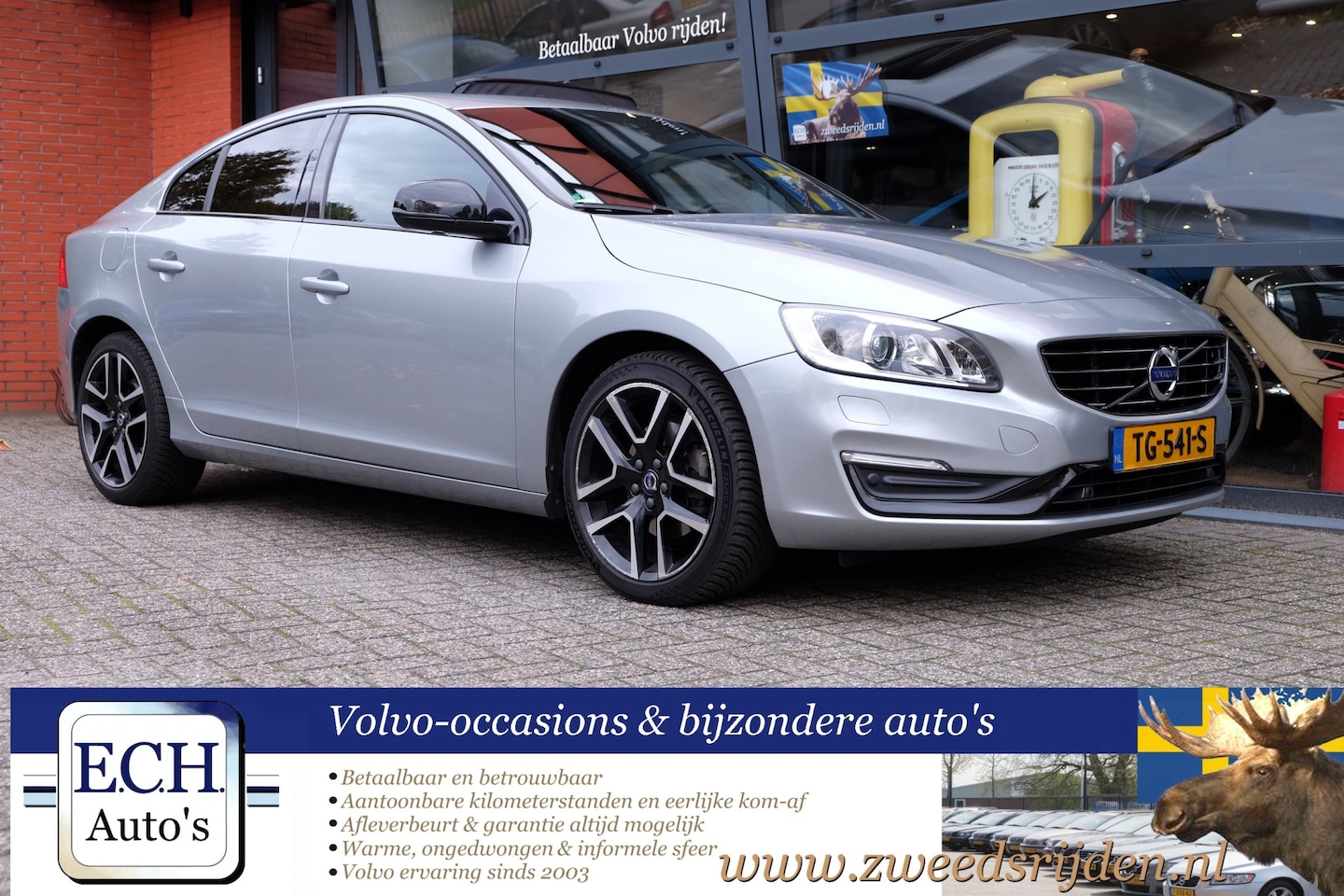Volvo S60 - T2 Polar+ Dynamic Automaat, Schuifdak - AutoWereld.nl